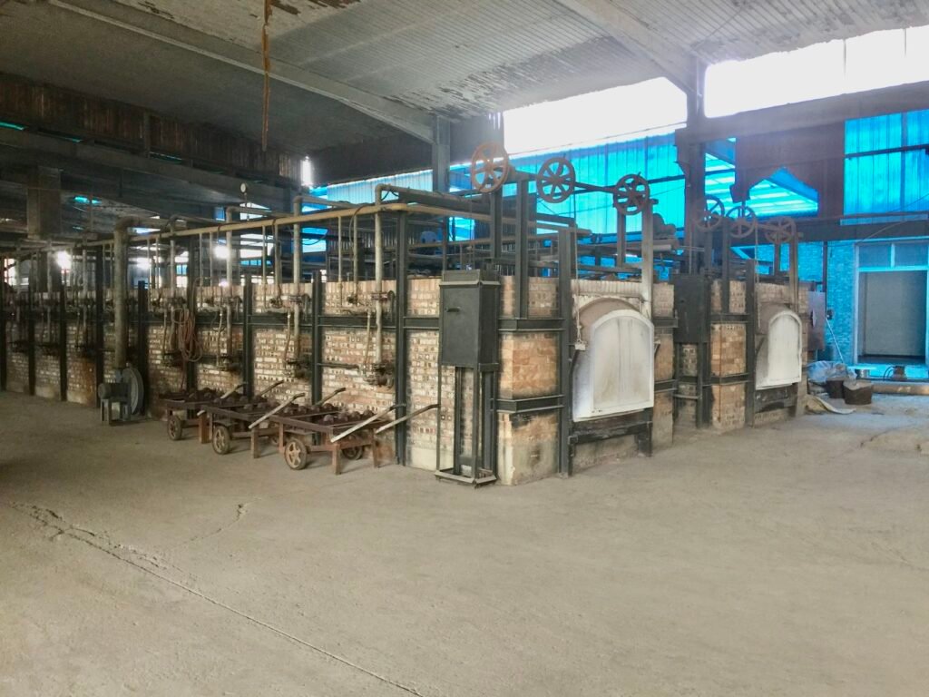 investment casting shell kiln facility